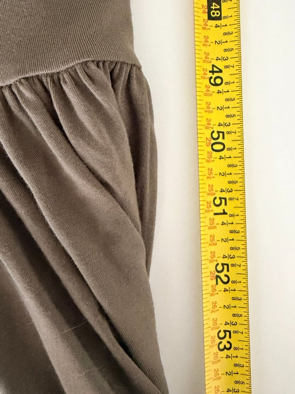 NWT EXPRESS Olive Green Maxi Cut-Out Dress Sundress Stretch Boho Beach Size Lg - Picture 5 of 8